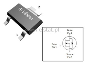 Tramzystor MOSFET; SMD; 700V 9,2A; SOT223