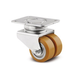 Koło samonastawne średnica kabla 125mm Tente 750kg wysokość całkowita 178mm