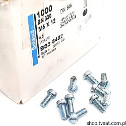 1124250 M5x12/BN330 DIN84A SCREW BOSSARD