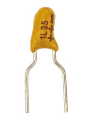 Kondensator tantalowy 1μF 35V dc THT ±20