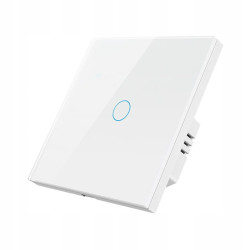 Włącznik Dotykowy ZigBee TUYA 1obw. biały #bez N