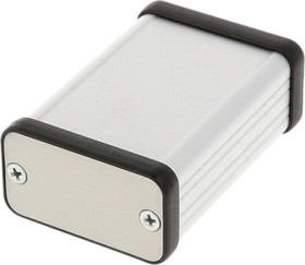 Aluminum enclosure, (L x W x H) 60 x 45 x 25 mm, natural, IP54, 1455D601