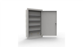 Rozdzielnica Natynkowa Metalowa 96 Modułowa 4X24, 544X836x130 , Ral9003, Ip30