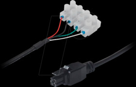058R-00229 Mains cable with 4-pin screw terminal