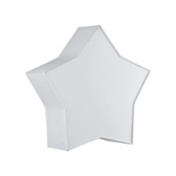 Lampa sufitowa plafon biały gwiazdka STAR WHITE 2xE27 4514 TK Lighting