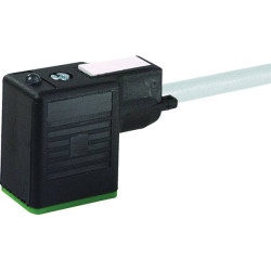 Murrelektronik 7000-11081-6161000 Solenoid Connector Black 1pc
