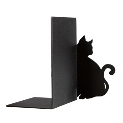 Podpórka do książek metalowa Kot