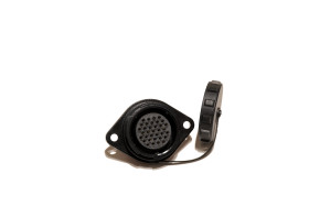 Złącze wielostykowe przemysłowe 35-pinowe Montaż na kołnierzu Gniazdo RS PRO