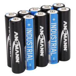Ansmann 1501-0010 AAA Industrial Lithium (Box 10)