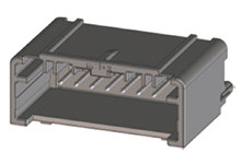 Złącze samochodowe 8-pinowe Molex -rzędowe Męski 4A Mini50 Przewlekany Lutowane Pionowe złącze nieuszczelnione