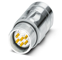 Złącze wielostykowe przemysłowe 6-pinowe M23 Wtyczka Phoenix Contact