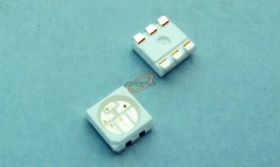 DIODA LED SMD PLCC6 BIAŁA