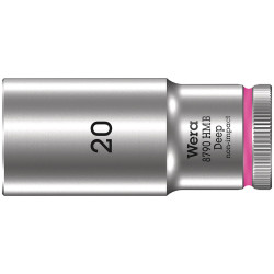 Wera 05004542001 8790 HMB Deep 3/8&quot; Socket 20 x 64 mm