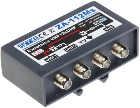 Zwrotnica VHF+2xUHF ZA-112MS AMS