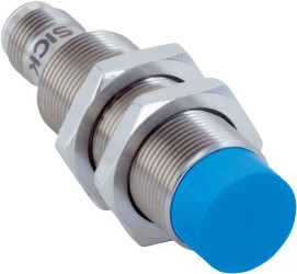 Czujnik zbliżeniowy M18 Indukcyjny 1.2 mm SICK Niewpuszczany 7.2 → 60 V prądu stałego długość 69mm Gwintowany