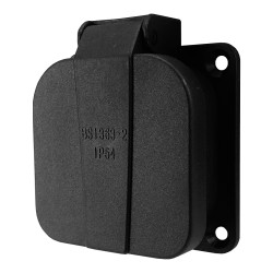 Gniazdo tablicowe brytyjskie jednofazowe 13A 2P+Z 230V IP44 PCE 1020-0S