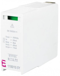 Moduł wymienny ogranicznika przepięć PV typ T1+T2 (B+C) MOD. M T12 PV 550/5 10Y M 002440677
