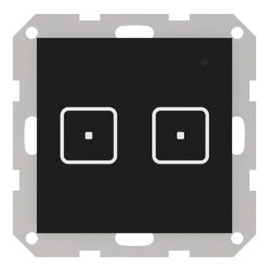 SINUM FS-02m Włšcznik dwupolowy kolor czarny