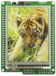 Płytka wyświetlacza, 2.8in, wyświetlacz: Wyświetlacz kolorowy TFT