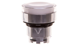 Napęd Przycisku Biały Z Podświetleniem Z Samopowrotem Zb4bw31