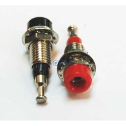 gniazdo banan 2mm GL4 czerwone