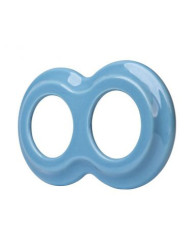 CERAMICZNA RAMKA DWUKROTNA BAŁWANEK PASTELOWA LAZUROWA