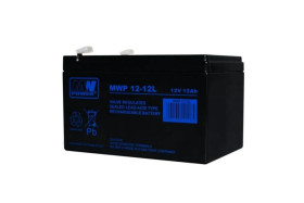 Akumulator VRLA AGM 12V 12Ah (żywotność 12lat) MWP 12-12L