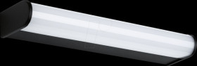 71211 Arneb LED wall light, 9 W, 550 lm, 3000 K, IP44, 326 mm, black