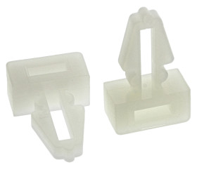 Mocowanie opaski kablowej do opasek 5.3mm długość 18mm szerokość 11 mm średnica otworu 6mm HellermannTyton Naturalny