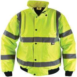 Scan UC804 Hi-Vis Yellow Bomber Jacket - M (41in)