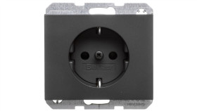 K.1 Gniazdo Schuko Antracyt Mat 47157006