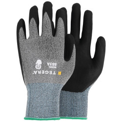 Rękawice robocze Tegera rozmiar: 10zakres: 883A Szary, Czarny materiał: Nylon, Spandex zerwanie: Takpowłoka: Pianka