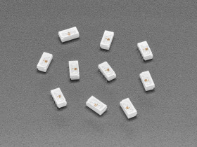 NeoPixel Side-Light RGB LED w/ Integrated Driver Chip - 10-pack (SK6812B 4020)