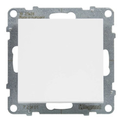 SUNO Łącznik jednobiegunowy biały 10AX 250V zaciski automatyczne 721101