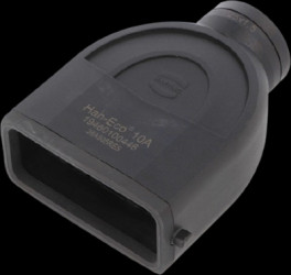 Grommet housing, size 10A, PA, M25, straight, longitudinal bow locking, IP65, 19460100446