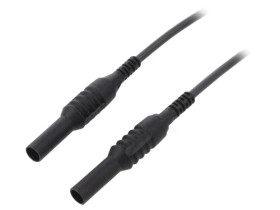 Przewód pomiarowy 1kVDC 10A wtyk bananowy 4mm z obu stron CIH30240B