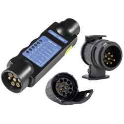 as - Schwabe 61468 Trailer Tester LED Indicators For Fault Detection