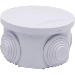 TruComponents 308015 50x50 Junction Box ABS plastic White