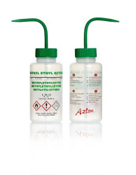 Butelka laboratoryjna 500ml typ szyjki Szeroka szyjka LDPE typ butelki Butelka do przemywania