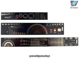 Zestaw 3 linijek płytka drukowana PCB 15cm 20cm 25cm