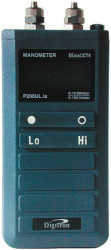 Manometr 100mbar Digitron ±0,3% ATEX P200ULIS Różnicowy