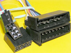 Złącze radiowe samochodowe ISO 5+8 Ford