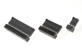 Gniazdo (IDC AUTOCOM) 02 PIN raster 2,54mm