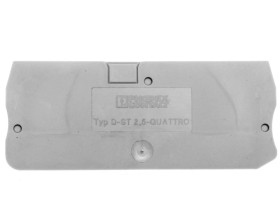 Ścianka końcowa 2,2x72x36,5mm D-ST 2,5-QUATTRO 3030514