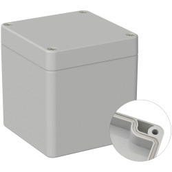 TruComponents 308182 Outdoor casing Polycarbonate (PC) Grey-white (RAL 7035)