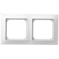 IMPRESJA biały R-2Y ramka 2-krotna OSPEL