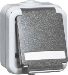 PEHA by Honeywell 1 x Komplet Gniazdo elektryczne szary 307011 1 szt.