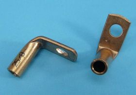 KOŃC.OCZKOWA KPS-25/8 90° M8/25mm2 MIEDŹ