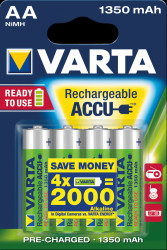 56746101404 VARTA Ready-2-Use, 4x Mignon, 1350 mAh