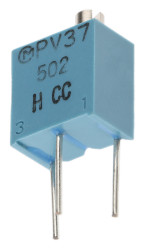 Potencjometr dostrojczy 5kΩ THT 0.25W 12 -zwoje Regulacja górna 1,8 mm